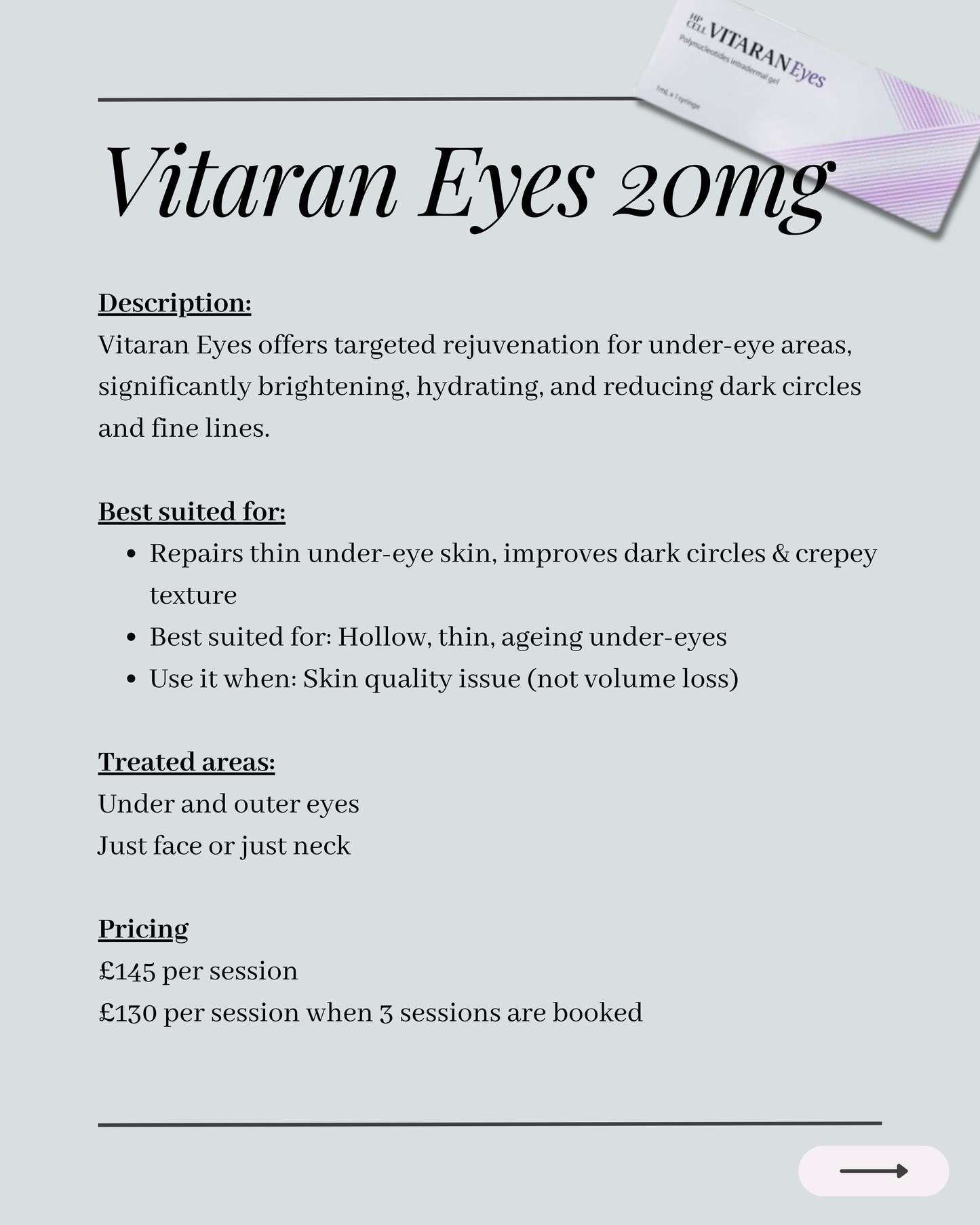 Vitaran Eyes
